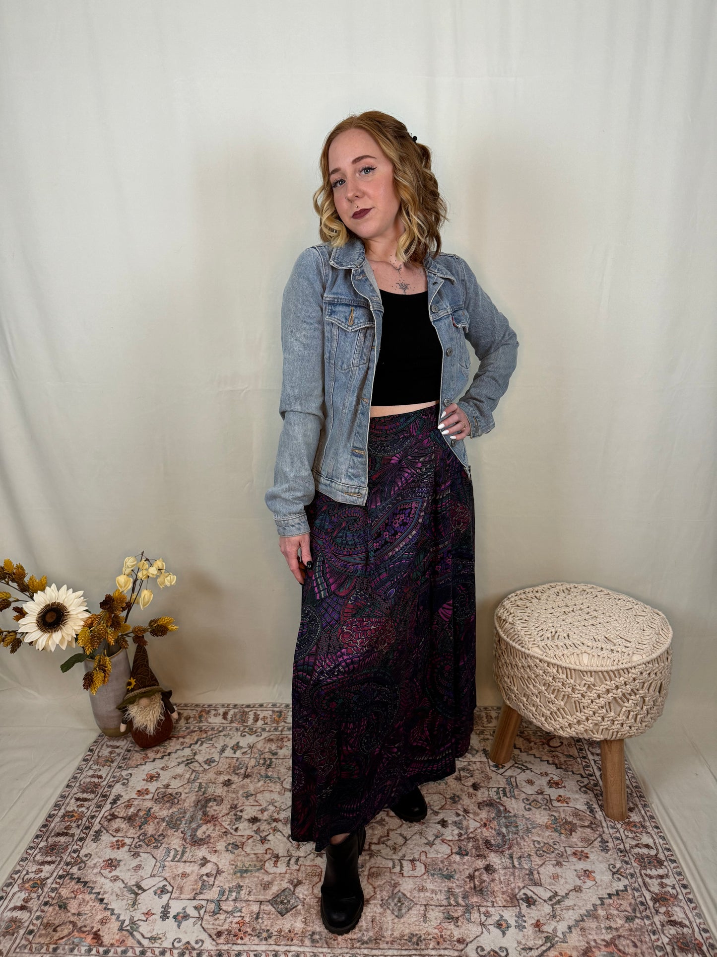 Rappon maxi skirt