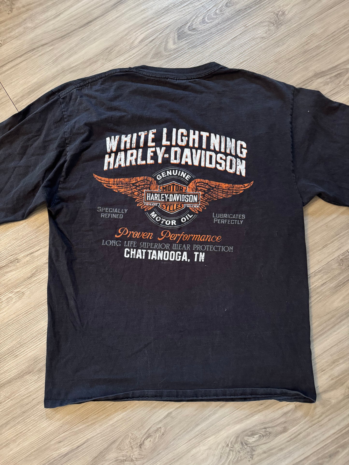 White Lightning Harley Long