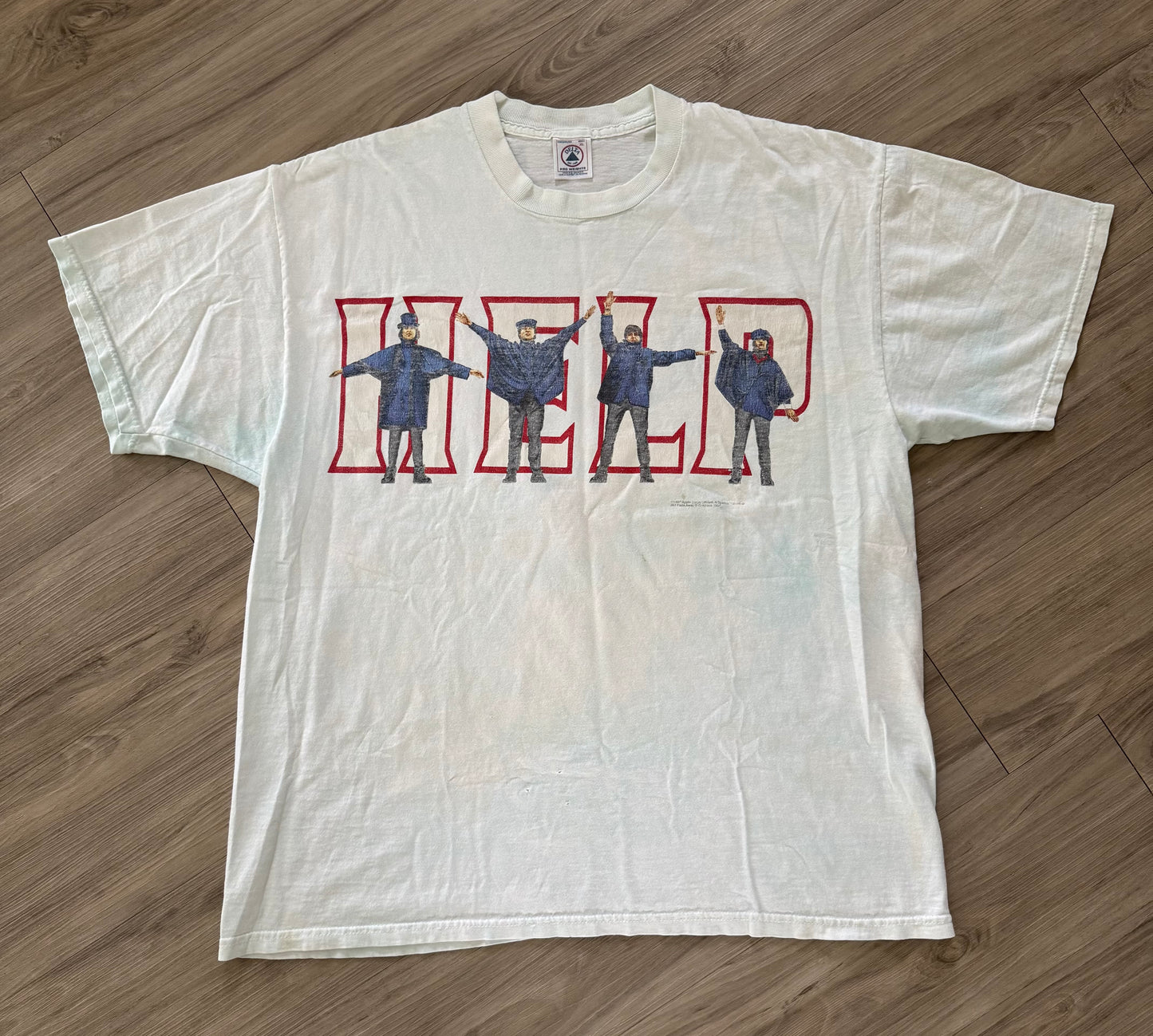 1997 Beatles “Help” tee