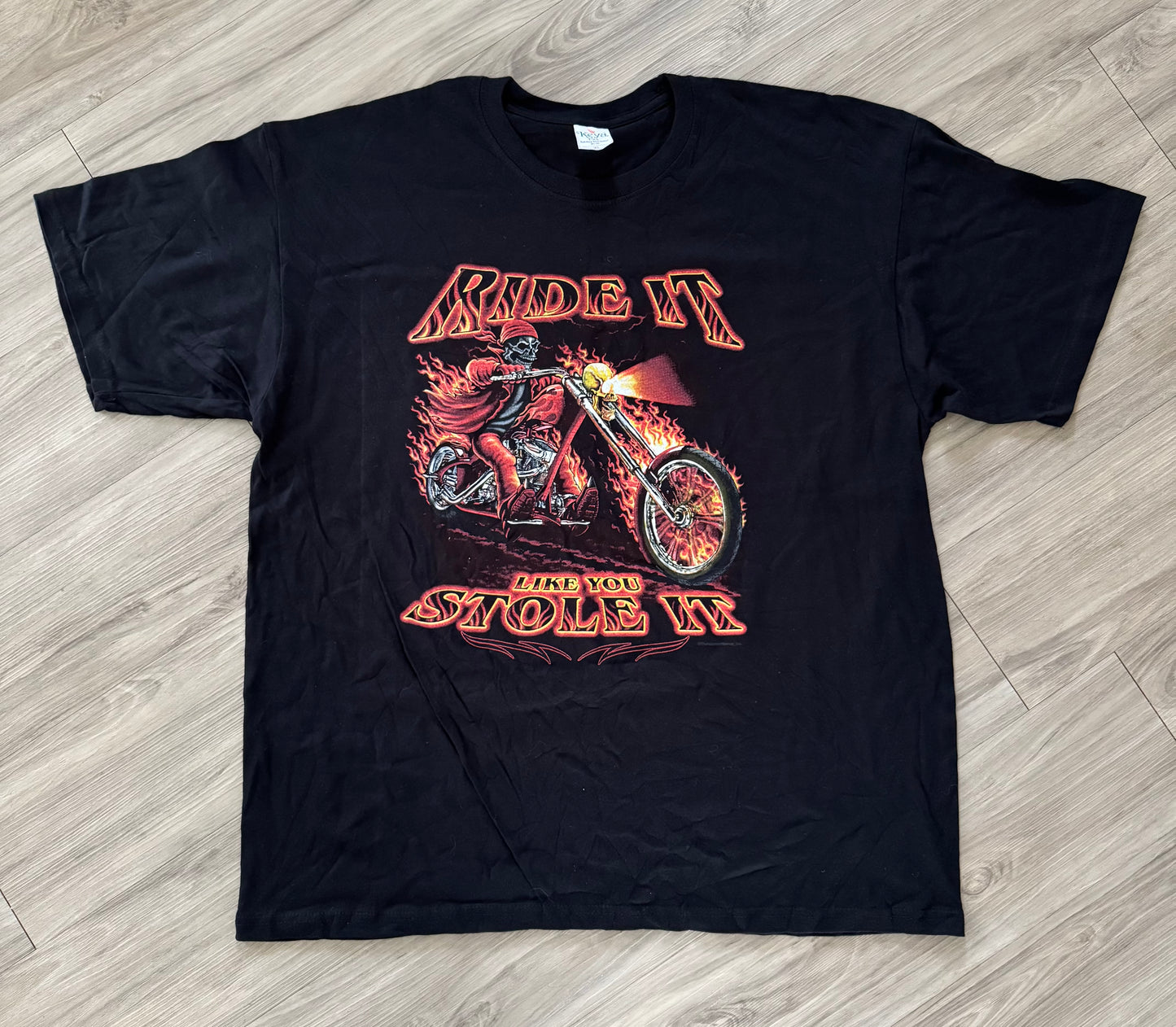 DS “Ride it like you stole it” tee