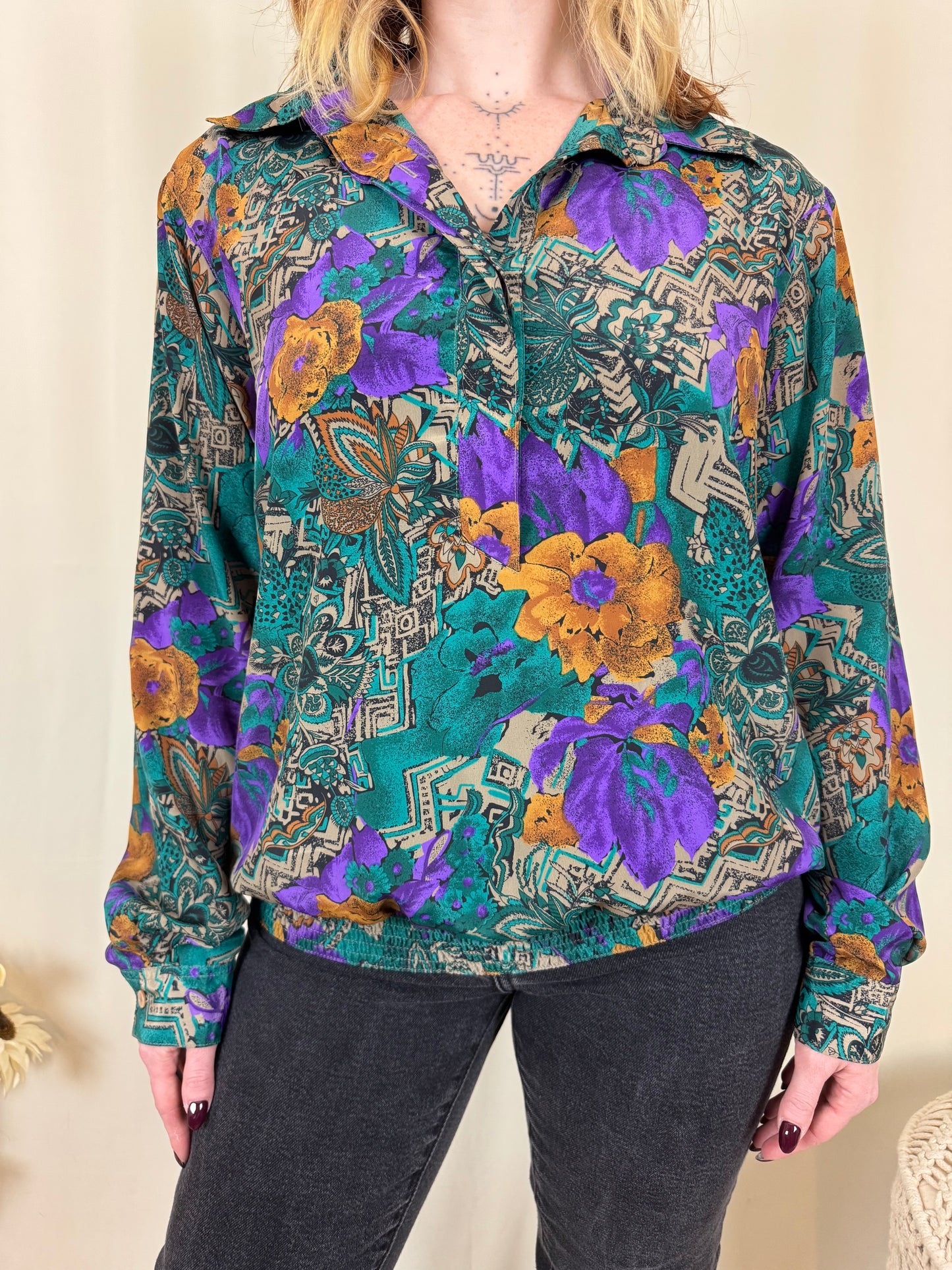 Colorful blouse